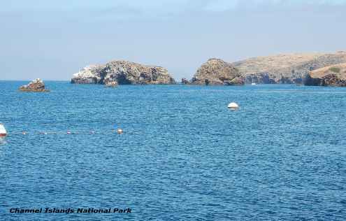 Picture of a cove in Channel Islands National Park