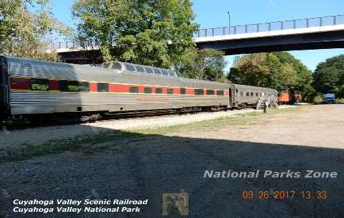 Cuyahoga Valley Scenic Railroad in Cuyahoga Valley National Park