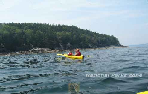 Picture of sea kayaking in Acadia National Park