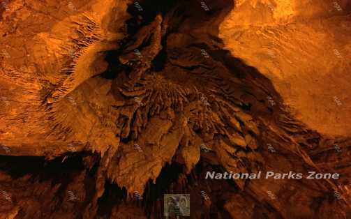 Picture of an unusual formation in Mammoth Cave National Park